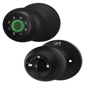 Código de teclado digital electrónico Cerradura de bola de huella digital inteligente Cerrojo DE SEGURIDAD Ble Tuya App Perilla Cerradura de puerta - Product Image 4