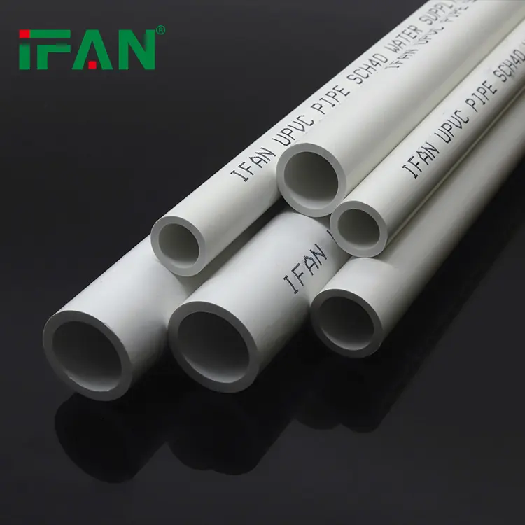 IFAN Fabrik preis 3 4 Zoll 110mm Durchmesser UPVC-Rohr rohre Kunststoff-Sanitär Wasser versorgungs plan 40 PVC-Rohr