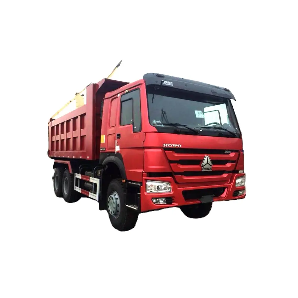 Testo — camion benne à charge moyenne howo 6x4, en ethiopie, camion-benne