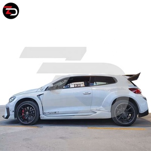 En çok satan Asp tarzı vücut kiti Scirocco için FRP + CF tamponlar ile yan etekler Hood çamurluk genişletici