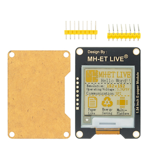 1,54-Zoll-Epaper-Modul E-Paper E-Ink EInk-Bildschirm SPI-Unterstützung Globales Teil für STM Himbeer-Pi ESP32 für Arduino - Product Image 3