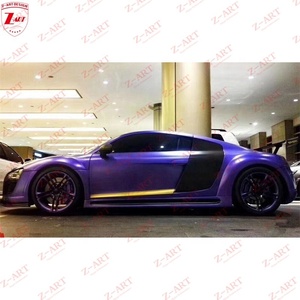 Z-ART R8 จัดแต่งชุดสําหรับ Audi R8 2008-2015 ชุดติดตั้งร่างกายสําหรับ Audi R8 กว้าง Body Kit - Product Image 4