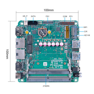 High Quality Dual Ethernet Industrial Robot <strong>Control</strong> Mini Office NUC <strong>Computer</strong> Motherboard Mini ITX Industrial Mainboard - Product Image 3
