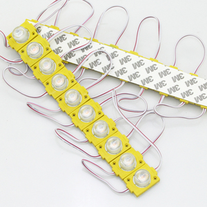 <strong>LED</strong> Module 3030 SMD <strong>LED</strong> Cool White 6500K 1.5W <strong>LED</strong> Modules with Lens for Light Box DC12V Waterproof IP65 Tape Adhesive Back - Product Image 1