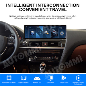 NBT EVO EVO CCC 6 serisi F06 14.9 inç Android araba ekran GPS navigasyon Carplay Android Bmw için otomatik araç Dvd oynatıcı oyuncu ekran - Product Image 3