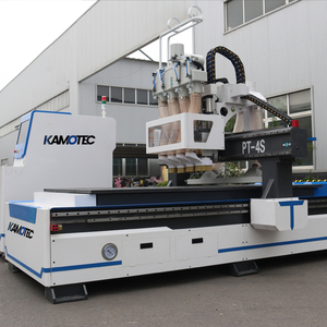 Carga y descarga de alta eficiencia Cnc Nesting 1325 CNC ATC 4 procesos Máquina de fabricación de muebles para procesar marcos de puertas - Product Image 6