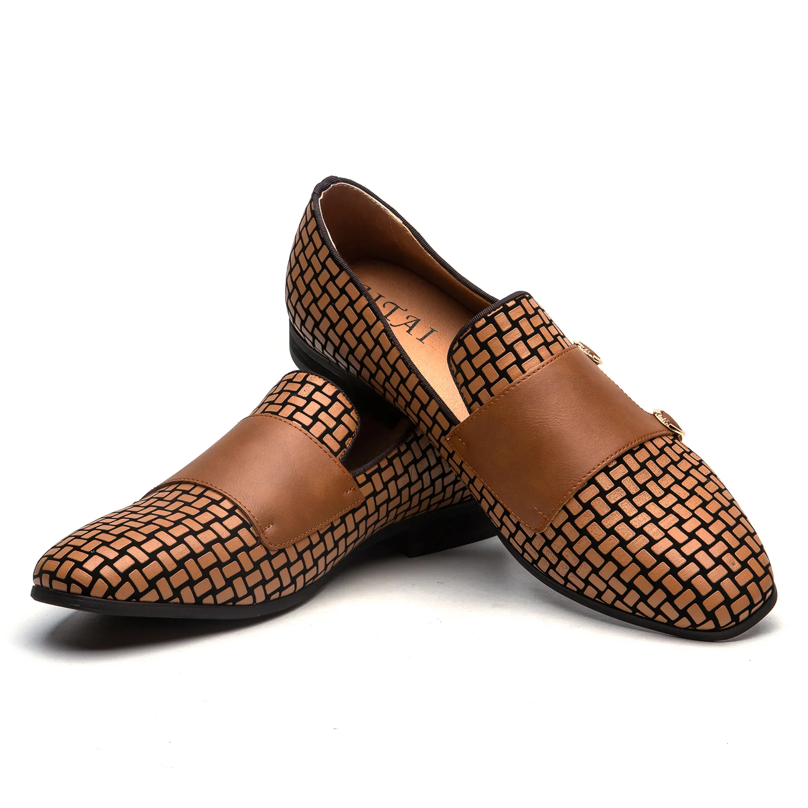 Groothandel Amerikaanse Mannen Loafers Jurk Instappers Instappers Formele Lederen Schoenen Voor Mannen