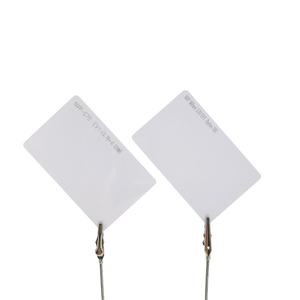 Tarjeta de regalo rfid de material pvc blanco, código de barras de promoción - Product Image 6