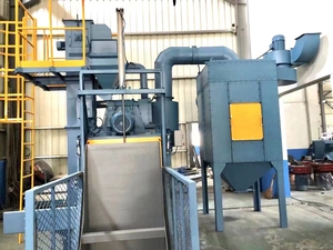 Q32 Caterpillar-Strahl maschine mit automatischem Be-und Entladen der Getriebe kern komponente zum Ent blinken - Product Image 6