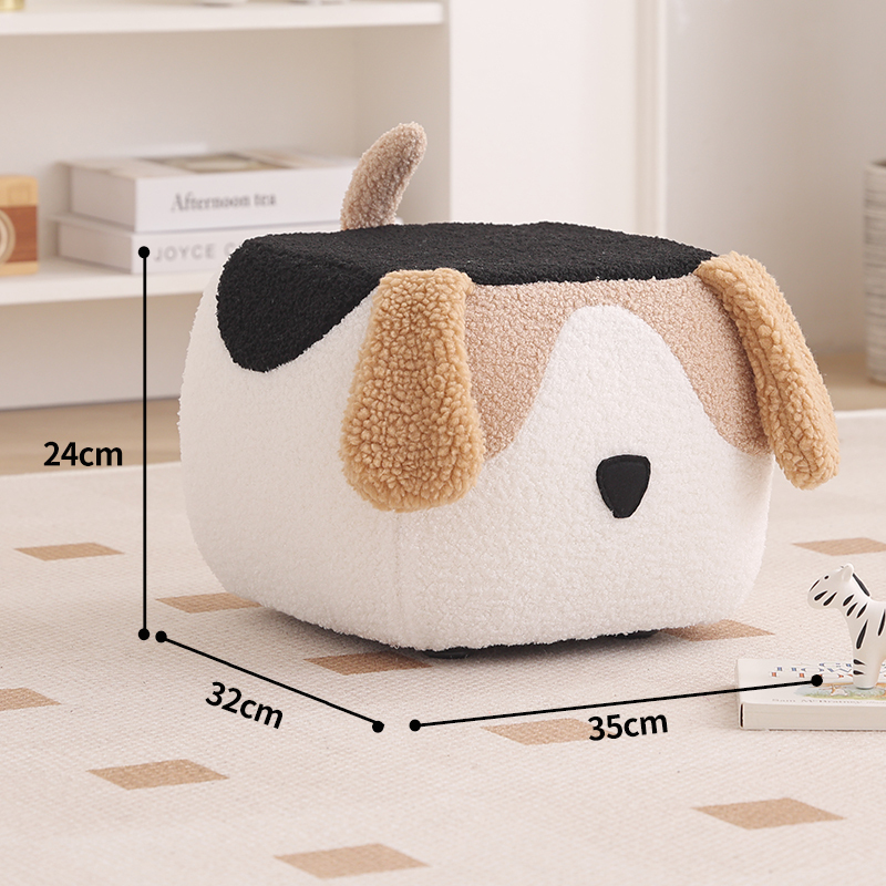 Chiot noir - 24 cm de haut