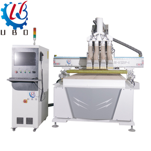 Cuatro procesos 1325 CNC enrutador de madera 3 ejes máquina CNC carpintería para PVC plástico acrílico madera para uso doméstico