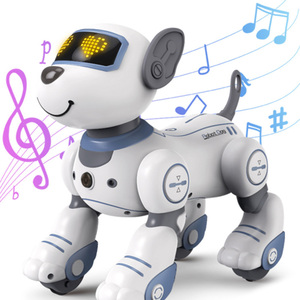 Rus dili programlanabilir akıllı eğitim uzaktan kedi stunt robot robotik köpek oyuncak takip dokunmatik