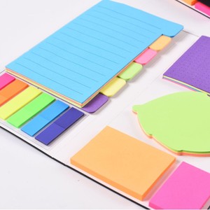 邦万热卖个性化记事本便签定制记事本套装不干胶彩色便签 - Product Image 2