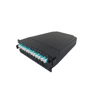 Mpo/MTP Lgx Box 12 puertos Lc Cassette Box Om3 Módulo de fibra óptica - Product Image 1