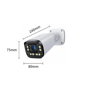 4Mp macchina fotografica Bullet 5mp di visione notturna allarme costruito in microfono altoparlante Ip Camera a basso costo a casa sistemi di telecamere di sicurezza - Product Image 6