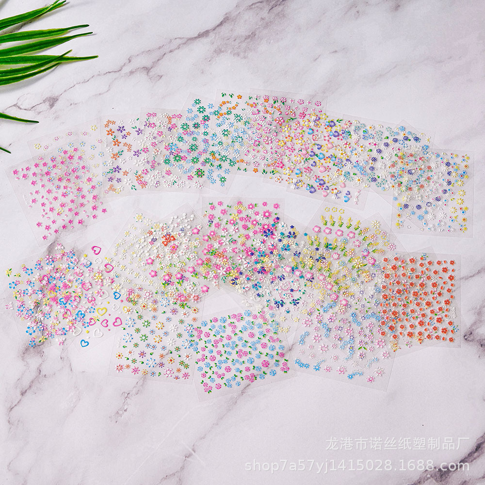 10 Colored Flowers