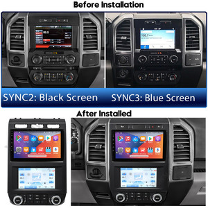 Per Ford F150 Radio 2015-2021 lettore multimediale per Auto con schermo AC climatizzatore per Auto Dual Screen Android Auto Stereo - Product Image 3