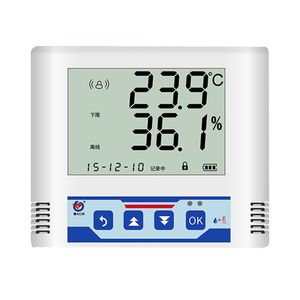 RS485 Modbus Indoor LCD Display Smart Digital <strong>Temperature</strong> and Humidity <strong>Data</strong> <strong>Logger</strong> <strong>with</strong> Battery Inside - Product Image 5