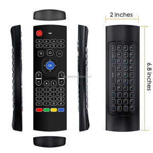 MX3 81 <strong>Key</strong> IR/2.4G Wireless 6-Axis Gyro Air Mouse Mini <strong>Keyboard</strong> TV OTT Box STB DVB Remote <strong>Controller</strong> with Mini <strong>Keyboard</strong> - Product Image 6