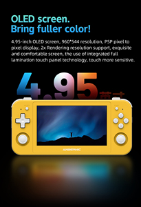 Anbernic RG505 Android 12 Gaming Player 4,95 Zoll Unisoc Tiger T618 Handheld PS2 Emulator Spiele konsole 5G Wifi - Product Image 3