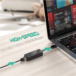 Realtek 8156B denetleyici sürücüsü dizüstü bilgisayar için ücretsiz taşınabilir 2.5 Gigabit USB 3.0 Lan kartı - Product Image 5
