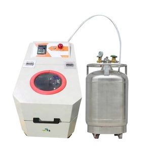 Molino de bolas de nitrógeno líquido criogénico de gran capacidad para procesamiento de alimentos con nuevo motor y bomba para uso doméstico - Product Image 5