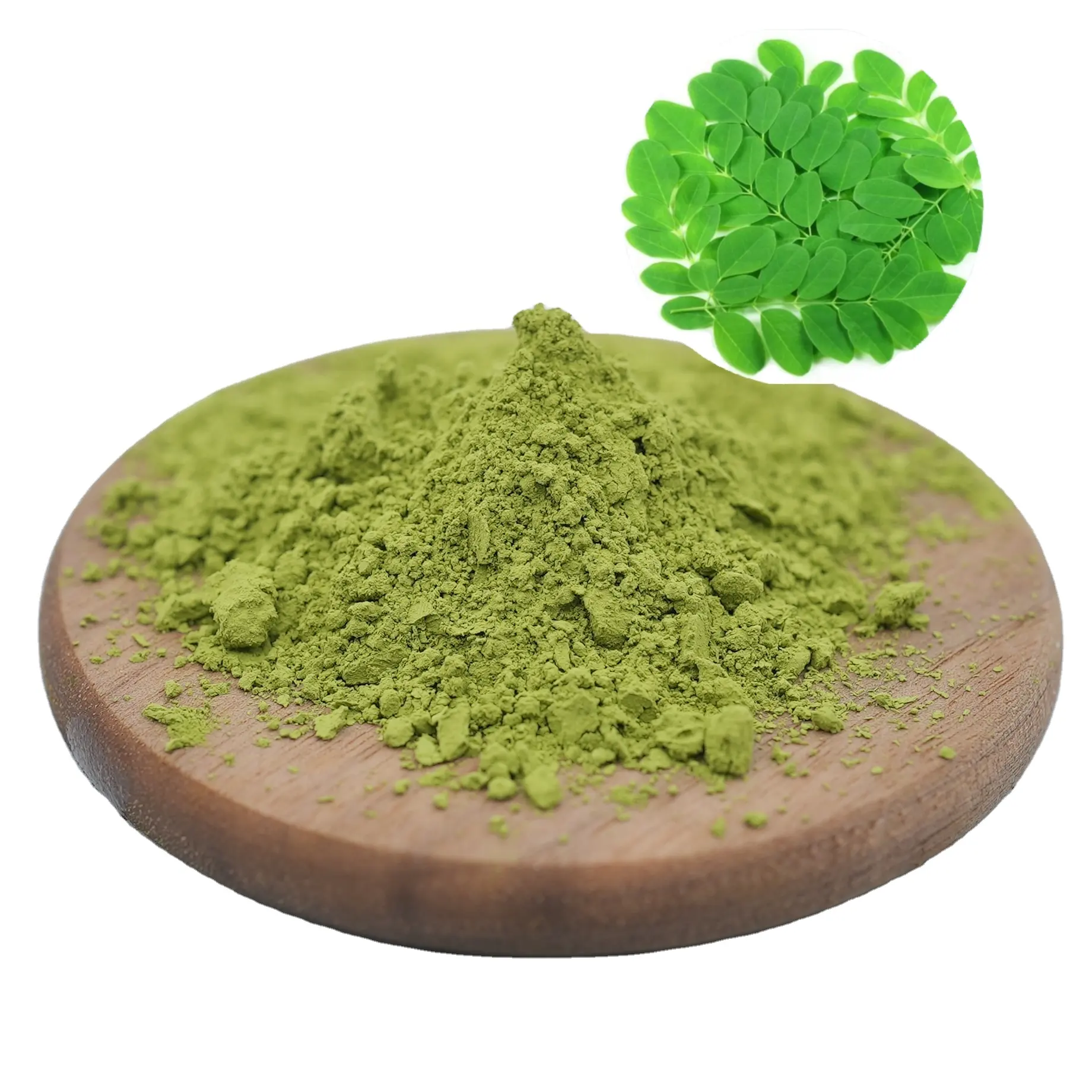 Poudre de feuilles de Moringa en vrac d'usine prix de gros extrait de poudre de feuille de Moringa pur de bonne qualité