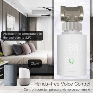 SLS Smart Tuya ZigBee Kit de válvula de radiador Sensor de temperatura Control de calefacción de automatización del hogar optimizado