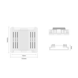 สายรัดไฟ LED แบบ USB เชื่อมเร็วขั้วต่อแบบหนีบ LED 4PIN 2PIN 3PIN ได้อย่างรวดเร็ว - Product Image 2