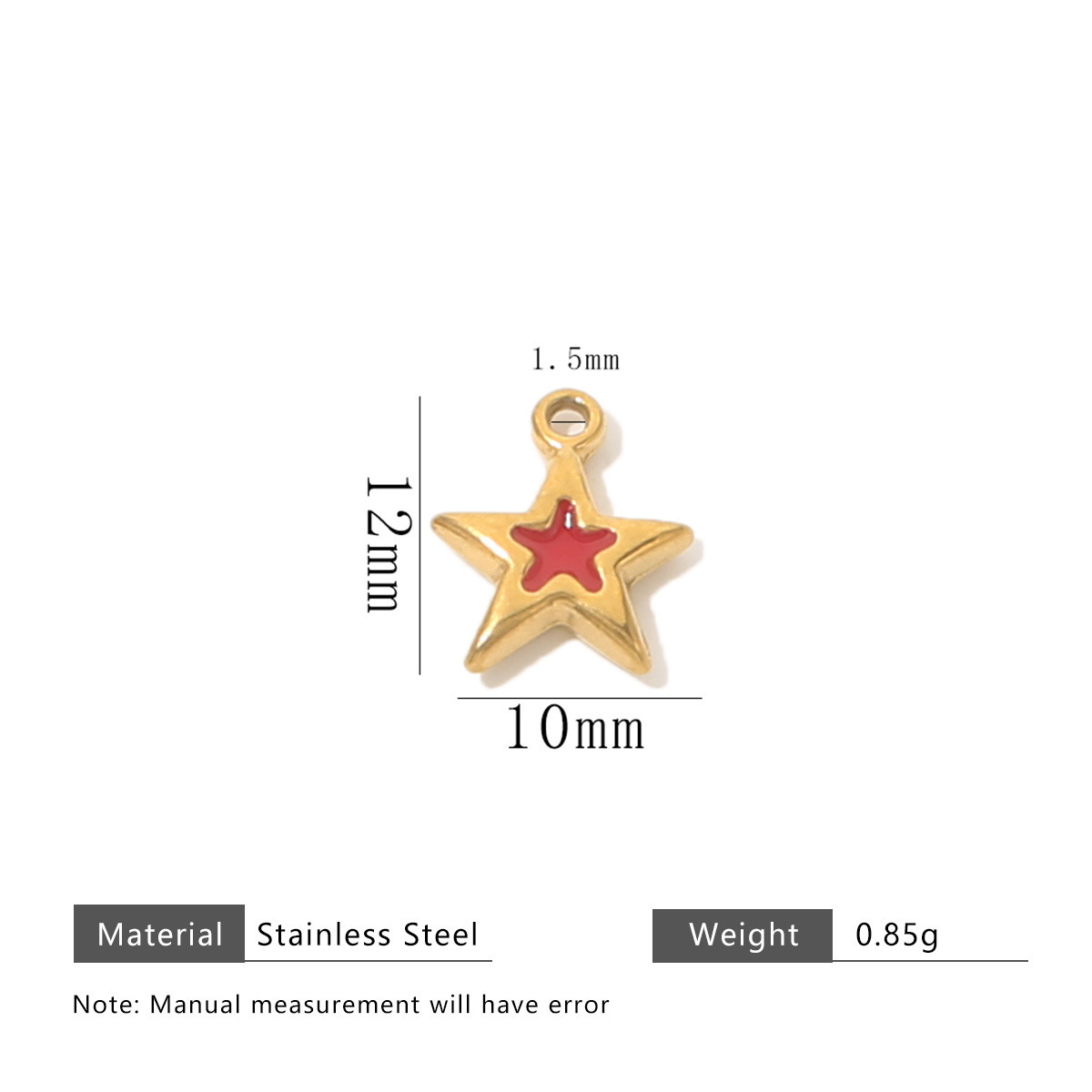 Red five-pointed star
