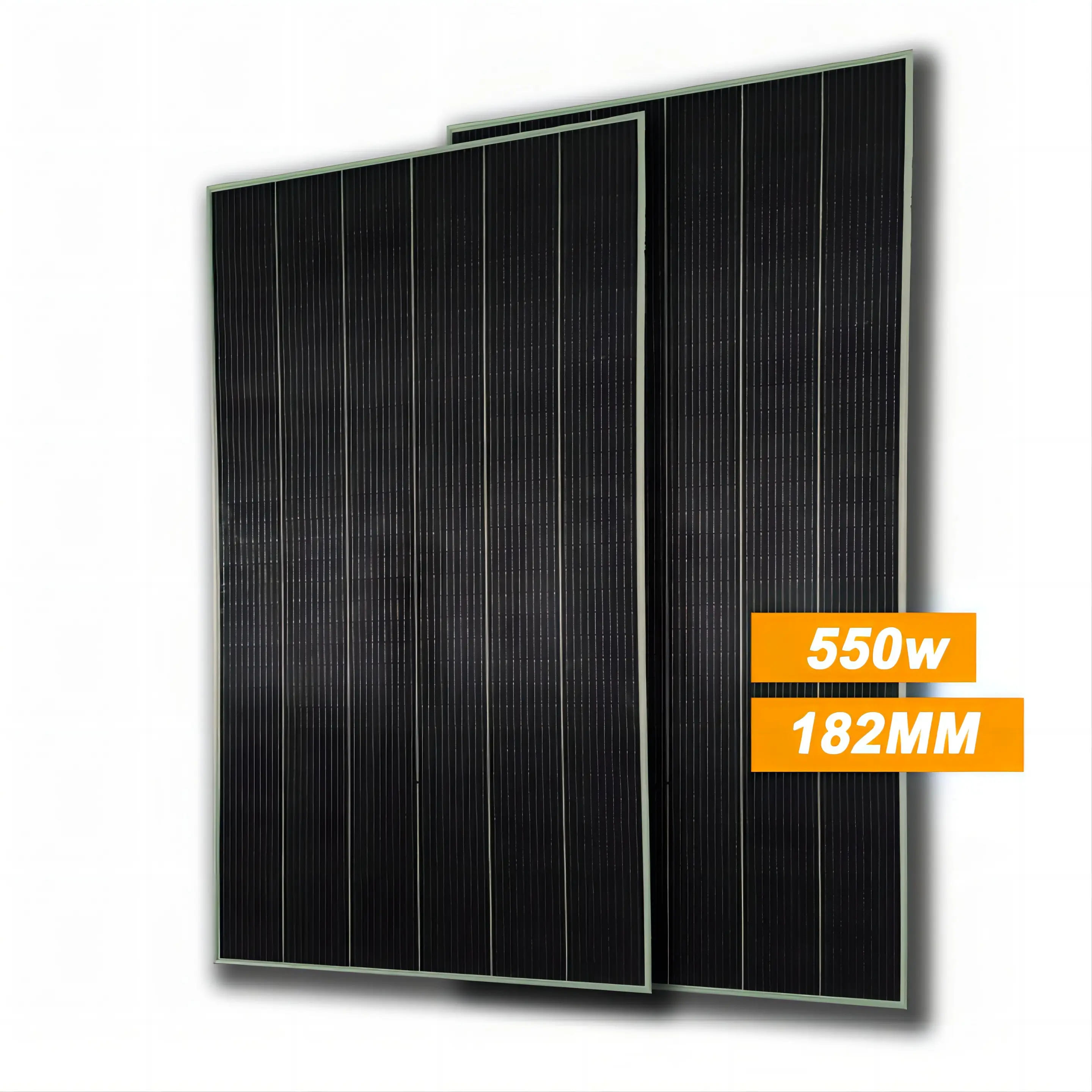 Солнечная панель 550 Вт, гибкие солнечные панели HJT HIT N Type, двухфазные моноэлементные солнечные элементы