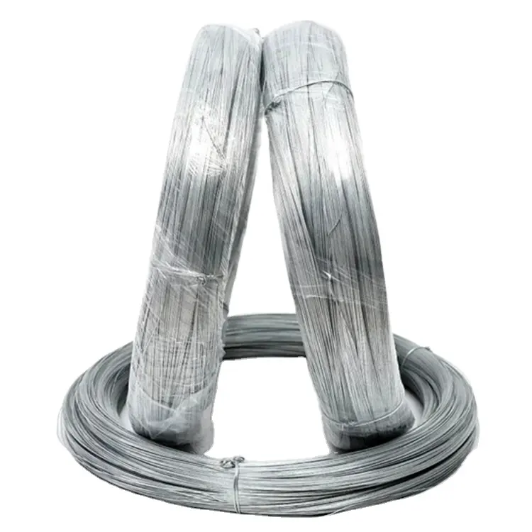 Prezzo di fabbrica filo zincato filo di ferro zincato 16 18 gauge zincato a caldo GI filo di legatura in ferro