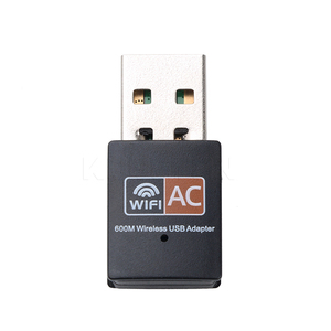 Hot USB WiFi Adapter 2.4GHz 5GHz 600Mbps WiFi Antenna Dual Band 802.11b/n/g/ac Mini <strong>Wireless</strong> <strong>Computer</strong> <strong>Network</strong> Card Receiver - Product Image 1