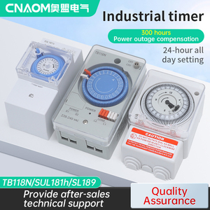 Interruttore Timer digitale di alta qualità 1NO + 1NC uscita senza Volt 16A controllo interruttore di tempo con copertura antipolvere - Product Image 2