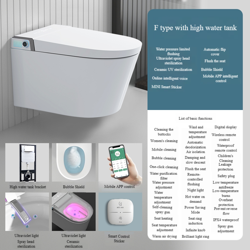 Modèle F - Réservoir d'eau haute