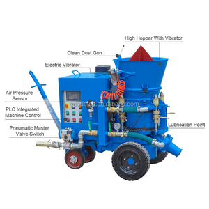 ماكينة الرش المرشوشة شبه الجافة ذات الجودة العالية مع جسم دوار بالقطاعات - Product Image 4