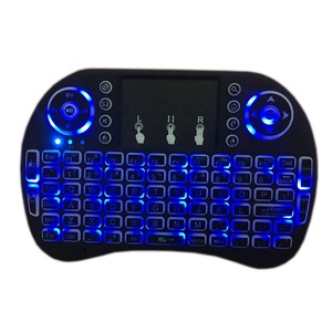 Ratón inalámbrico portátil retroiluminado de 2,4 GHz, miniteclado con panel táctil, teclas Multimedia para Android TV Box Smart TV - Product Image 1