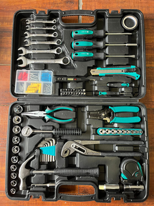 72 pcs工艺男士绿色新款家用修理手动工具套装机械工具包组合工具箱 - Product Image 2