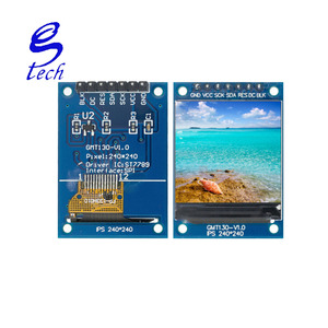 จอแสดงผล TFT 0.96/1.3/1.44/1.77/1.8นิ้ว IPS 7P SPI HD 65K ST7735ไดรฟ์ IC 80*160สีเต็มรูปแบบโมดูลจอแอลซีดี - Product Image 2
