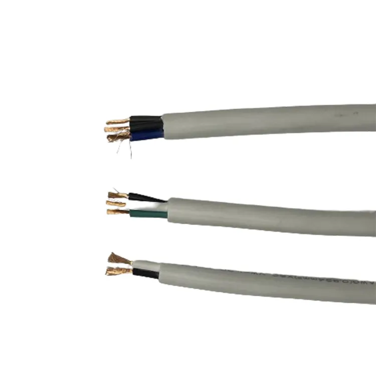OEM compatible con cables eléctricos de PVC 2 pines cinta flexible de alta temperatura alambre plano de silicona