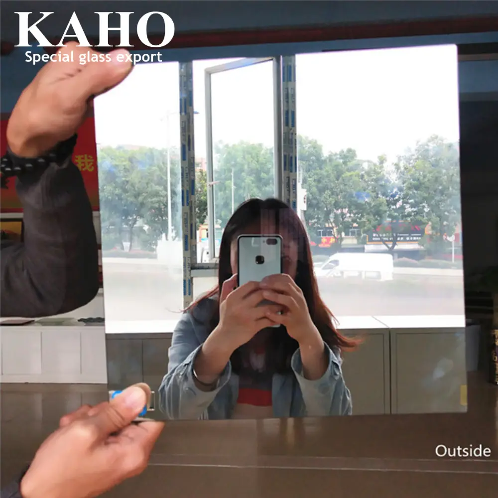 Miroir de fenêtre acrylique transparent, Film dans les deux sens