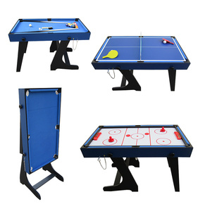 Mesas de tenis de mesa de ping pong de 3-1 juegos, función de deportes de interior, mesa de juegos múltiple a la venta - Product Image 4