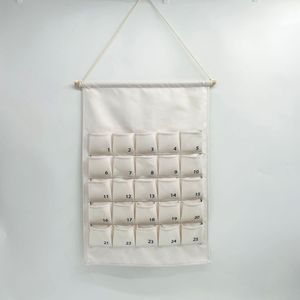 Trên Tường Cotton <span class=keywords><strong>Linen</strong></span> 3 Túi Phía Sau Cửa Treo Túi Biểu Tượng Tùy Chỉnh Treo Lưu Trữ Tổ Chức Cho Các Phụ Kiện Hàng Ngày - Product Image 1