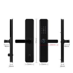 工場価格GL-D1smartロックリモートホーム電子デジタルWifiスマート指紋ドアロックTuyaアプリ付き - Product Image 4