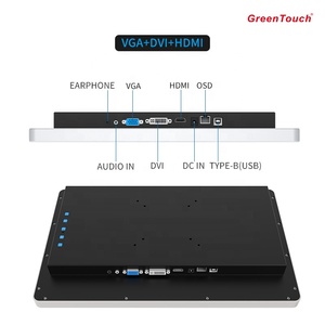 Monitor de pantalla táctil capacitiva multipunto, 15, 15,6, 17, 18,5, 19, 21,5, 22, 23,6, 23,8, 27 pulgadas - Product Image 3