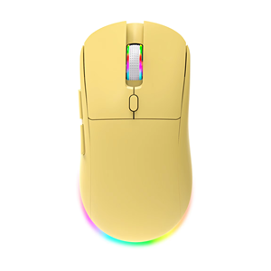 Mouse da Gaming Wireless Tri-mode con ricarica di tipo C, ricaricabile a 6400DPI con RGB e supporta la programmazione a Macro definizione - Product Image 2