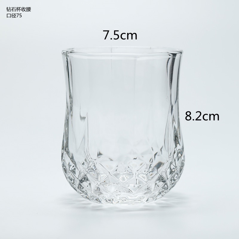 transparent glass candle cup fragrance cup bedroom candlestick candle holder