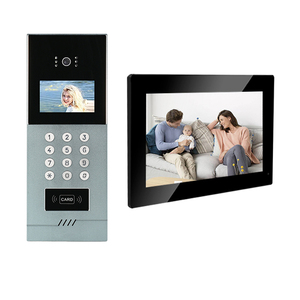 OEM ODM Fabricación Fábrica Venta Directa Muti-Función Inteligente Barato Video Interphone IP Sistema de intercomunicación para el apartamento - Product Image 1