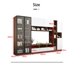 Orangefurn toptan Modern lüks oturma odası depolama Tv mutfak dolabı seti Modern mobilya eğlence merkezi depolama için Tv standı