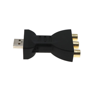 USB 2,0 macho a 3 RCA hembra Video Audio adaptador AV componente convertidor 3RCA - Product Image 1